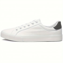 Summer-Ready Chic Women's Sneakers: Breathable, Comfortable Low-Top Design with Lace-Up Closure for All-Day Wear