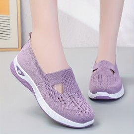 UltraSoft Breeze Mesh Shoes - Lightweight, Breathable, Comfortable, Slip-Resistant, Soft Sole, Perfect for Elderly, Moms, Outdoor Walking, Spring and Summer Activities, Casual Wear