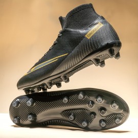 Elite Breathable Men's Soccer Cleats – All-Season, Non-Slip Grip & Durable Design for Professional Training & Competition