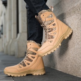 New Pair Of Outdoor Hiking Boots Heavy-soled And Abrasion-resistant Men's Hiking Boots Women's Boots