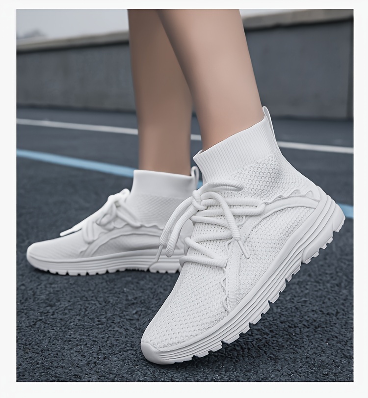 fashion sock sneakers women s breathable casual walking details 4