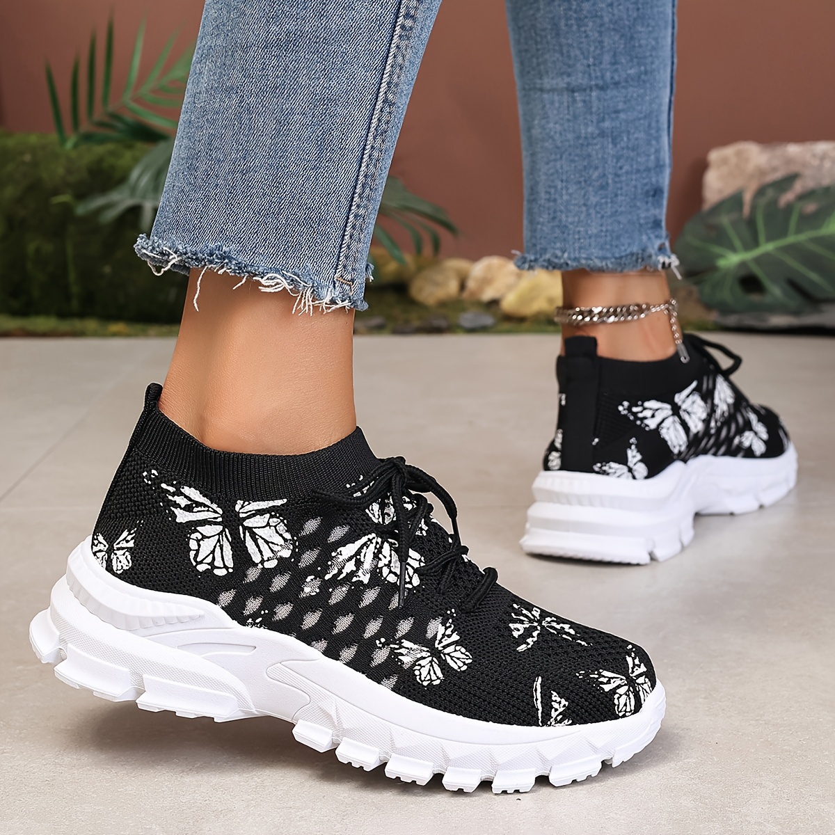 Lightweight Breathable Women s Athletic Sneakers, Mesh Upper, Comfortable Walking Shoes, Casual Sport Style, Outdoor Running Gear, Non-Slip Sole details 9