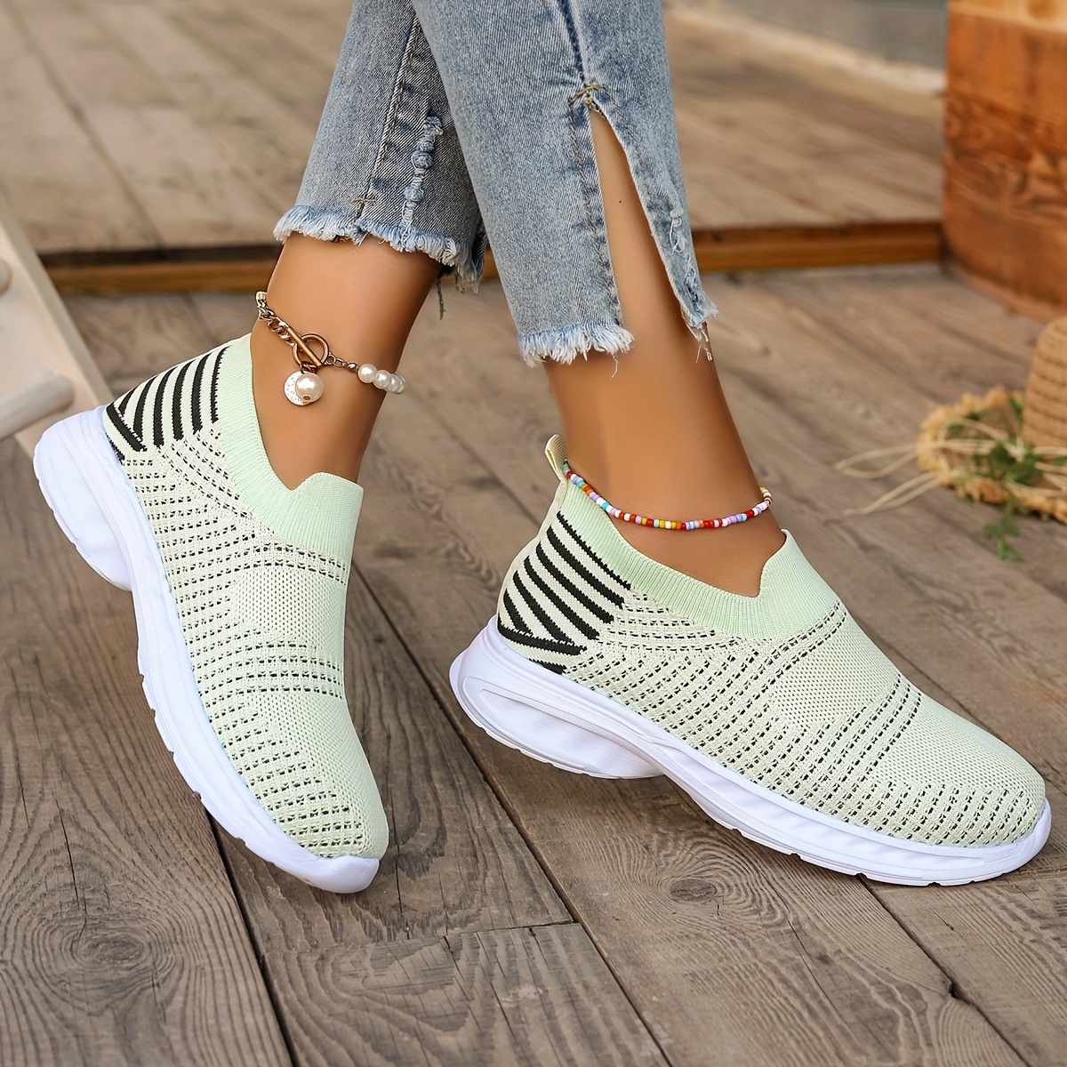 breathable fashion sneakers women s outdoor casual walking details 5