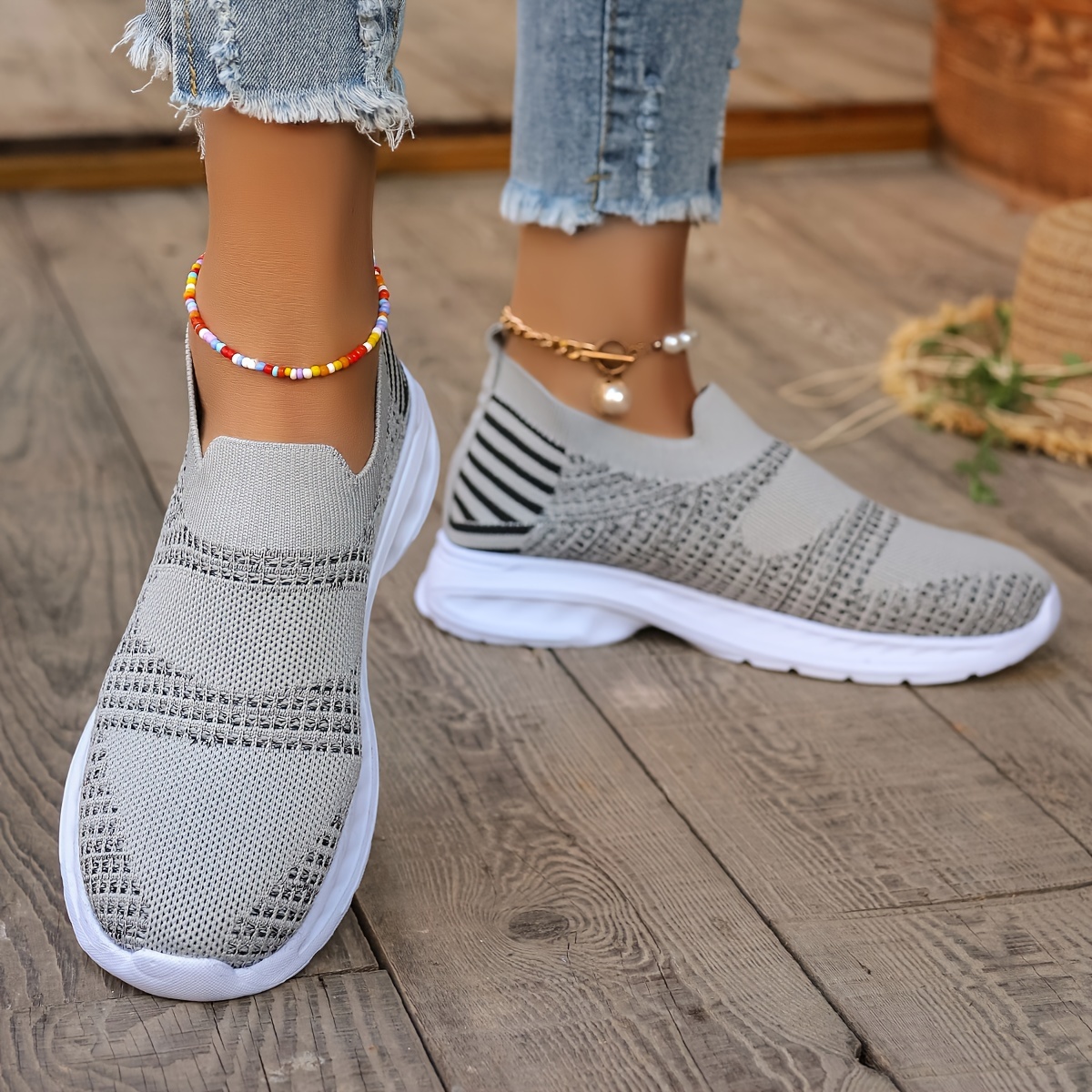 breathable fashion sneakers women s outdoor casual walking details 6