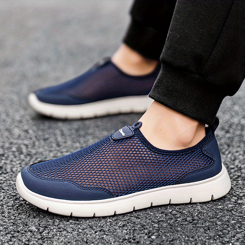 Unisex Casual Slip-On Sport Walking Shoes, Breathable Mesh, Lightweight Sneakers, Comfortable Outdoor Footwear details 4