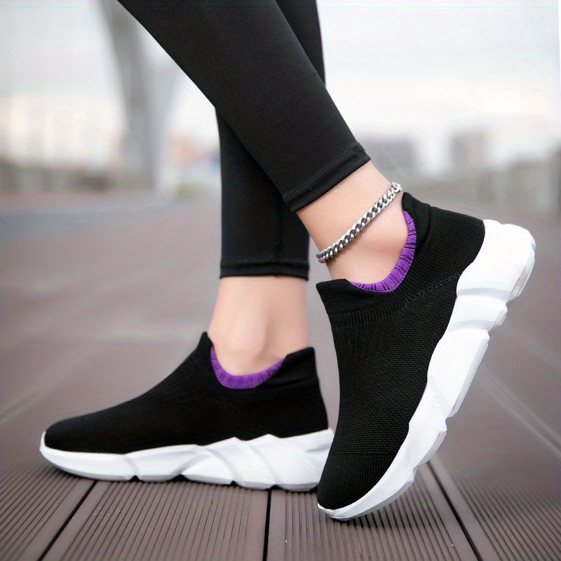 Breathable Mesh Running Shoes Women Soft Comfortable Sock details 6