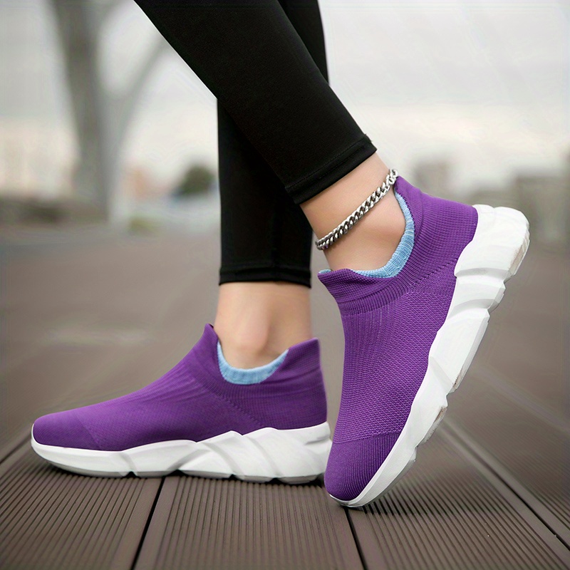 Breathable Mesh Running Shoes Women Soft Comfortable Sock details 8