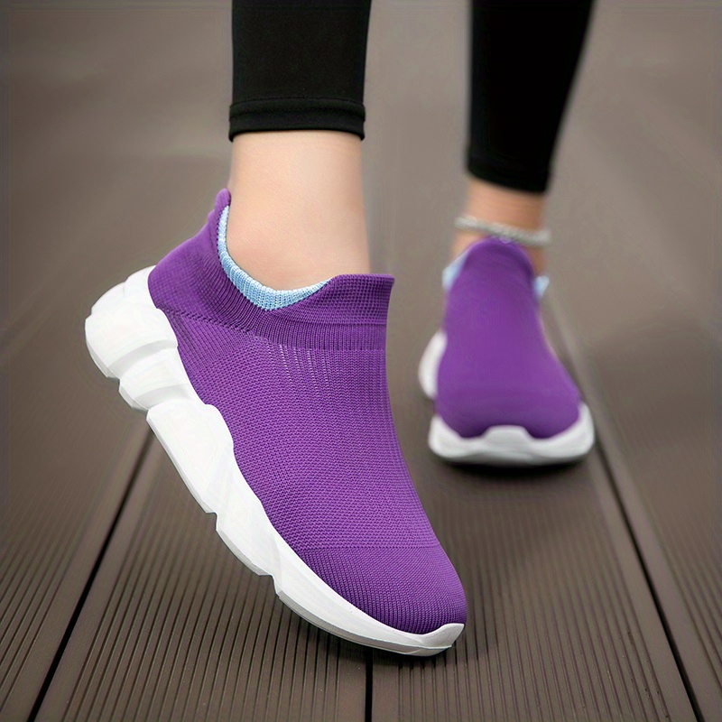 Breathable Mesh Running Shoes Women Soft Comfortable Sock details 9