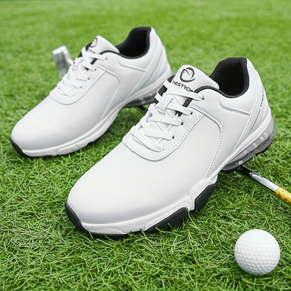 Mens Golf Shoes Professional Spikes And Cleats Waterproof Golf Training Sneakers Outdoor All Seasons Free Shipping On Items Shipped From Temu Temu details 5