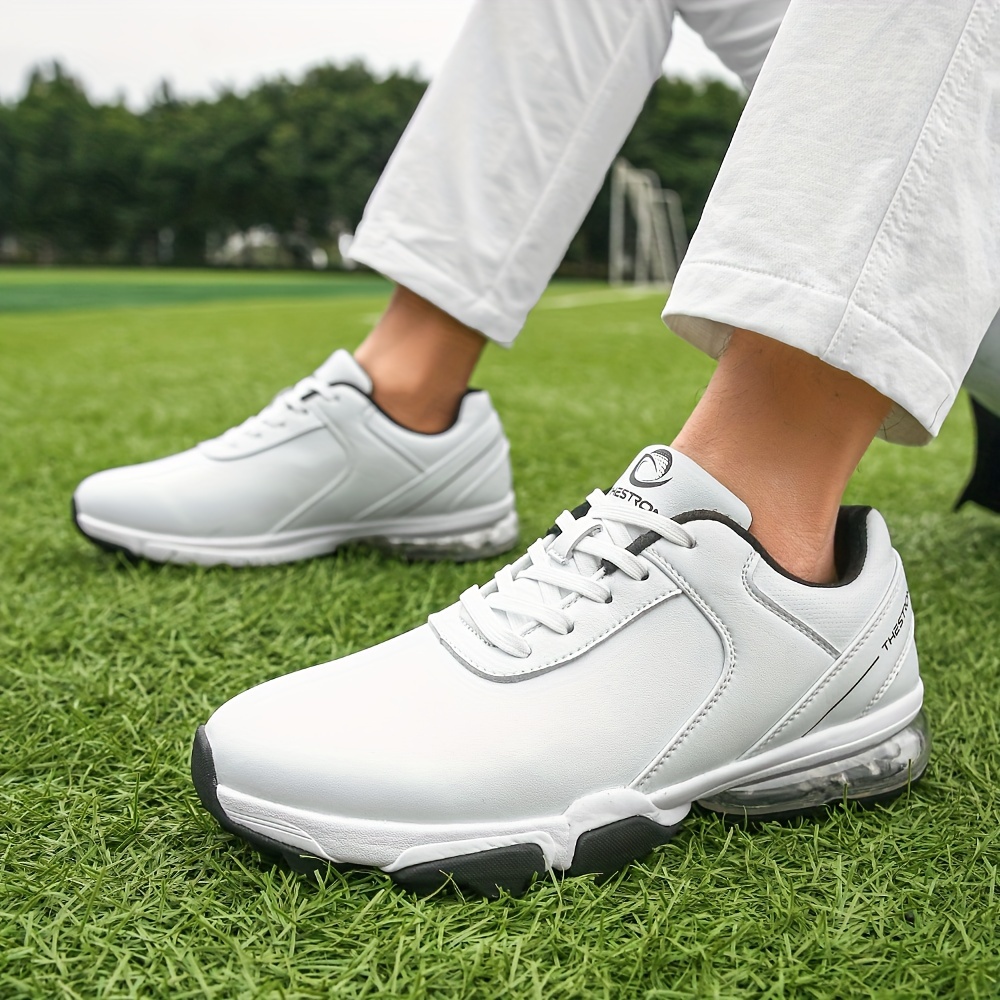 Mens Golf Shoes Professional Spikes And Cleats Waterproof Golf Training Sneakers Outdoor All Seasons Free Shipping On Items Shipped From Temu Temu details 8