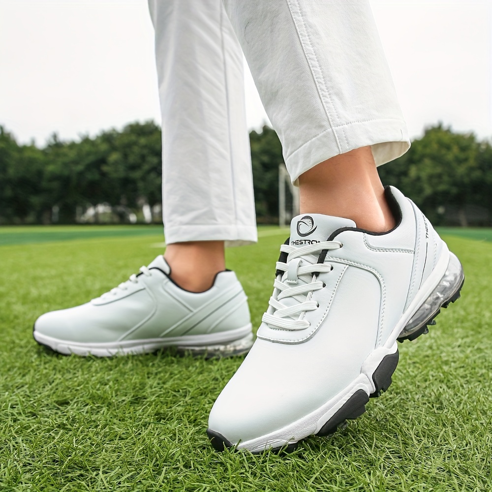 Mens Golf Shoes Professional Spikes And Cleats Waterproof Golf Training Sneakers Outdoor All Seasons Free Shipping On Items Shipped From Temu Temu details 10