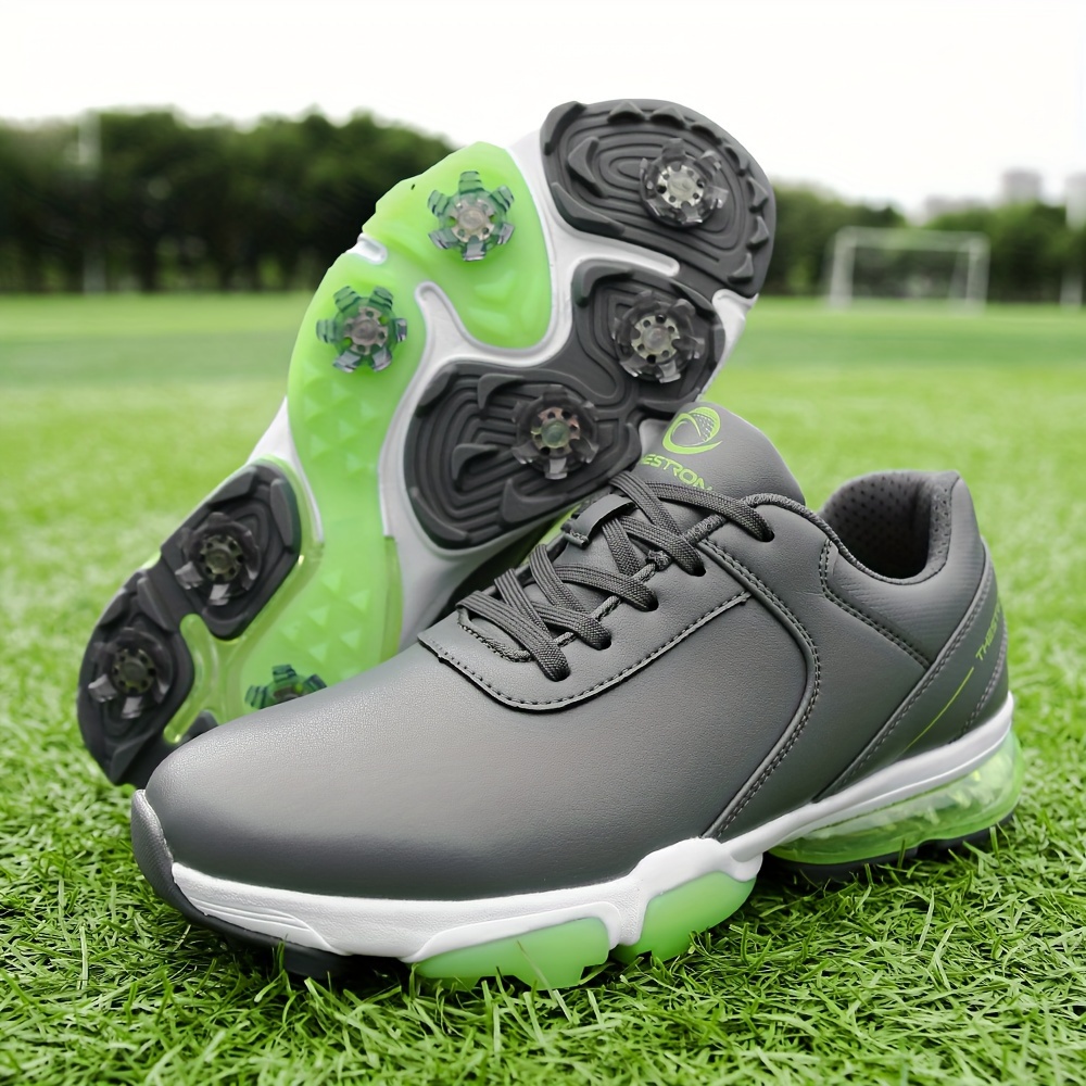 Mens Golf Shoes Professional Spikes And Cleats Waterproof Golf Training Sneakers Outdoor All Seasons Free Shipping On Items Shipped From Temu Temu details 13