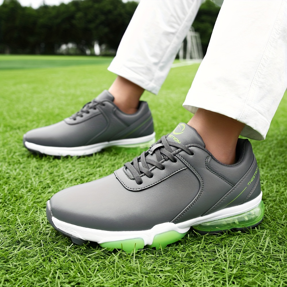 Mens Golf Shoes Professional Spikes And Cleats Waterproof Golf Training Sneakers Outdoor All Seasons Free Shipping On Items Shipped From Temu Temu details 15