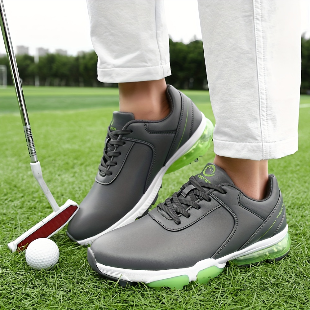 Mens Golf Shoes Professional Spikes And Cleats Waterproof Golf Training Sneakers Outdoor All Seasons Free Shipping On Items Shipped From Temu Temu details 17