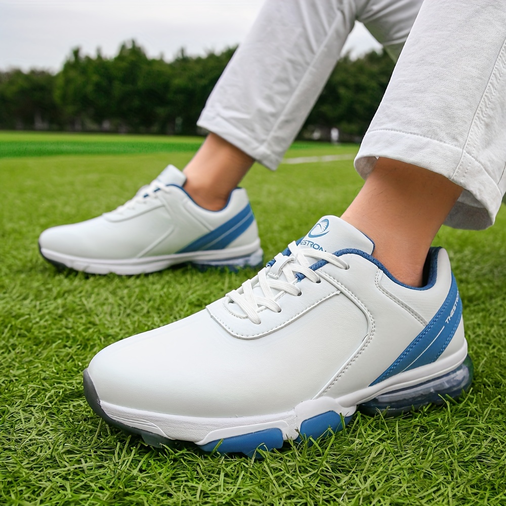 Mens Golf Shoes Professional Spikes And Cleats Waterproof Golf Training Sneakers Outdoor All Seasons Free Shipping On Items Shipped From Temu Temu details 20