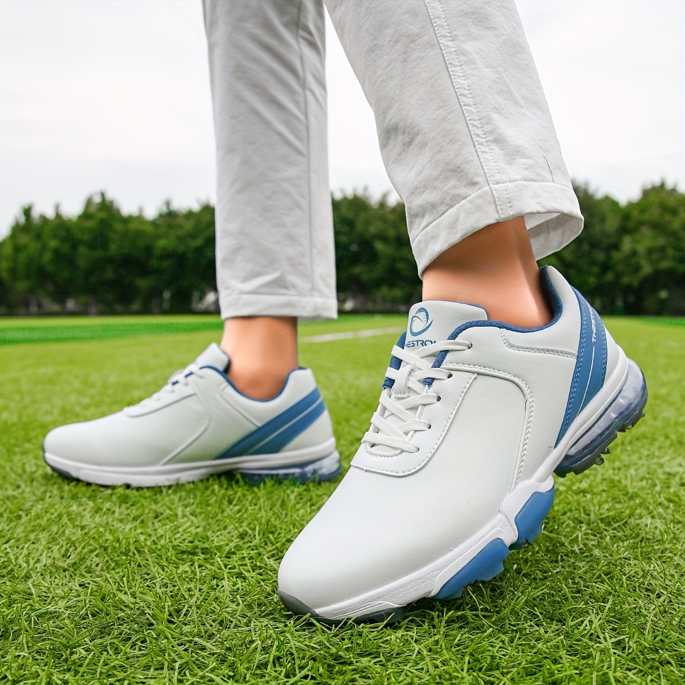 Mens Golf Shoes Professional Spikes And Cleats Waterproof Golf Training Sneakers Outdoor All Seasons Free Shipping On Items Shipped From Temu Temu details 21