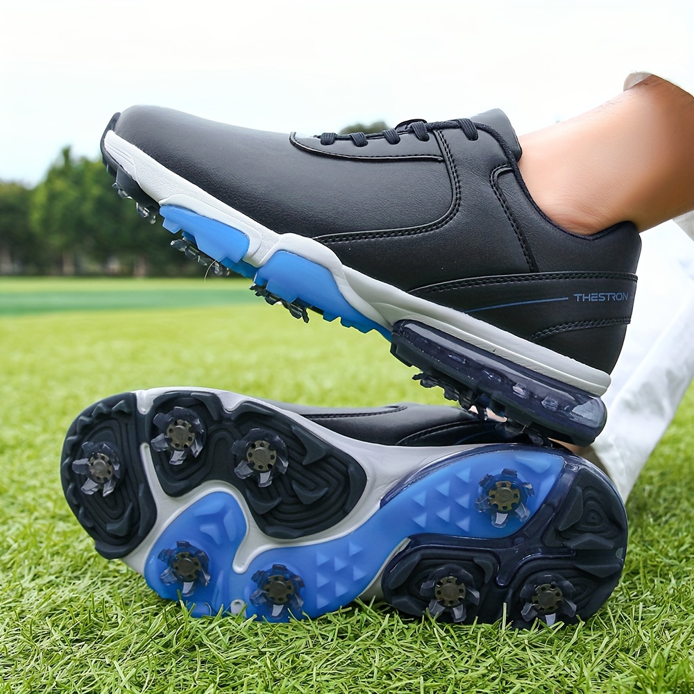 Mens Golf Shoes Professional Spikes And Cleats Waterproof Golf Training Sneakers Outdoor All Seasons Free Shipping On Items Shipped From Temu Temu details 25