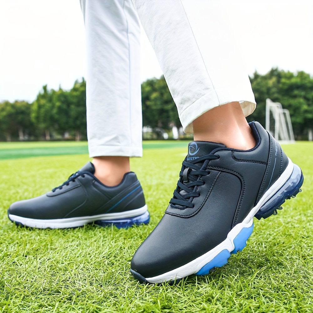 Mens Golf Shoes Professional Spikes And Cleats Waterproof Golf Training Sneakers Outdoor All Seasons Free Shipping On Items Shipped From Temu Temu details 26