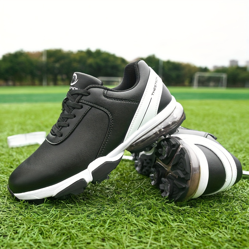 Mens Golf Shoes Professional Spikes And Cleats Waterproof Golf Training Sneakers Outdoor All Seasons Free Shipping On Items Shipped From Temu Temu details 29