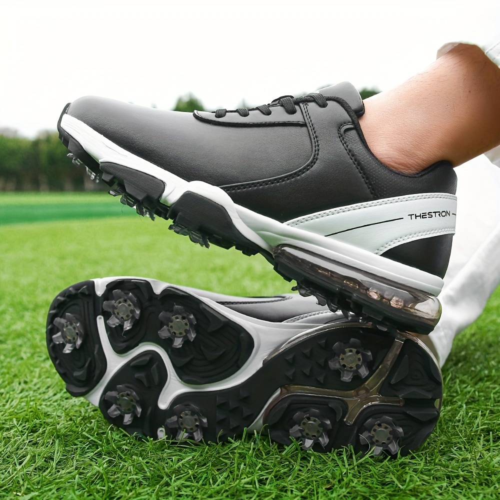 Mens Golf Shoes Professional Spikes And Cleats Waterproof Golf Training Sneakers Outdoor All Seasons Free Shipping On Items Shipped From Temu Temu details 30