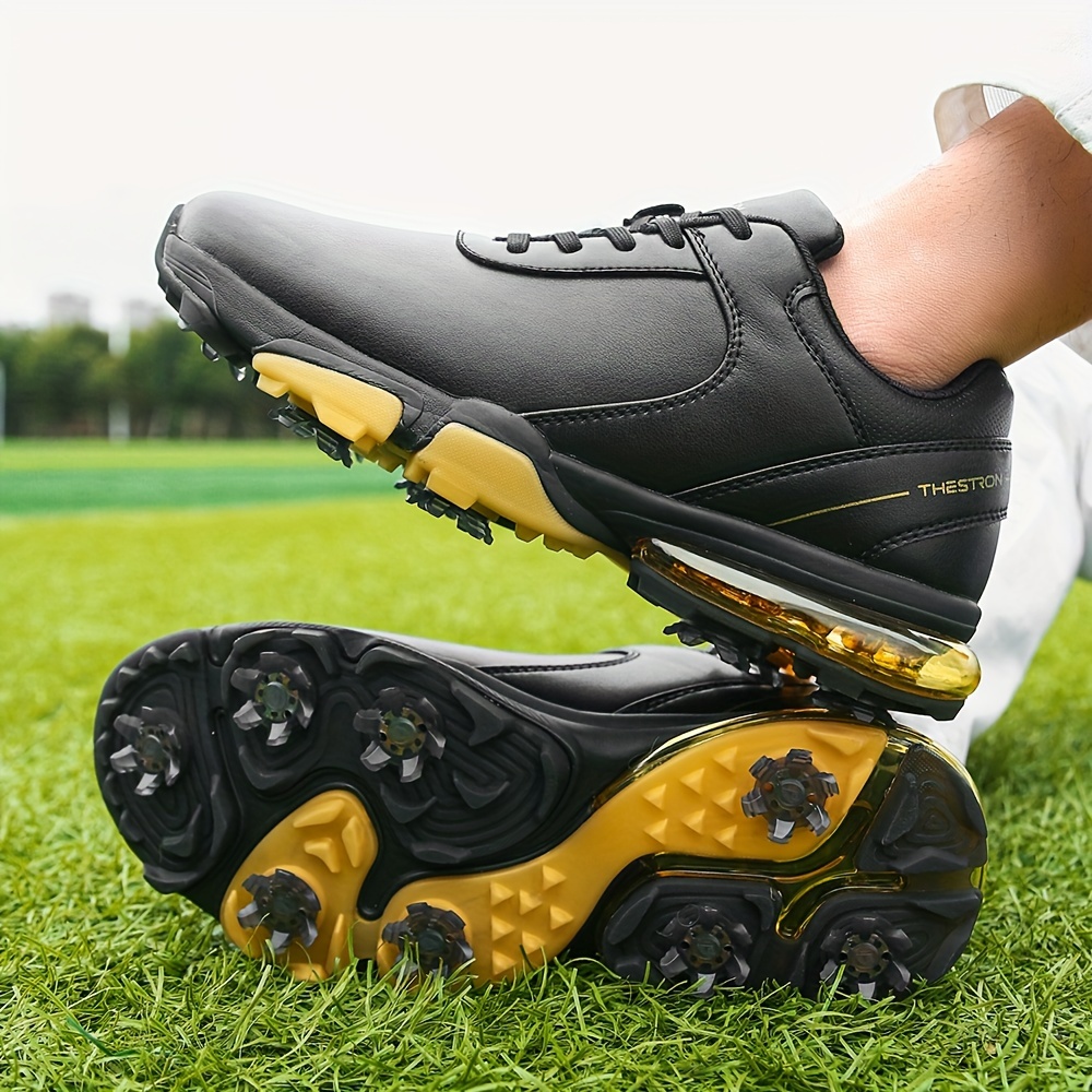 Mens Golf Shoes Professional Spikes And Cleats Waterproof Golf Training Sneakers Outdoor All Seasons Free Shipping On Items Shipped From Temu Temu details 36