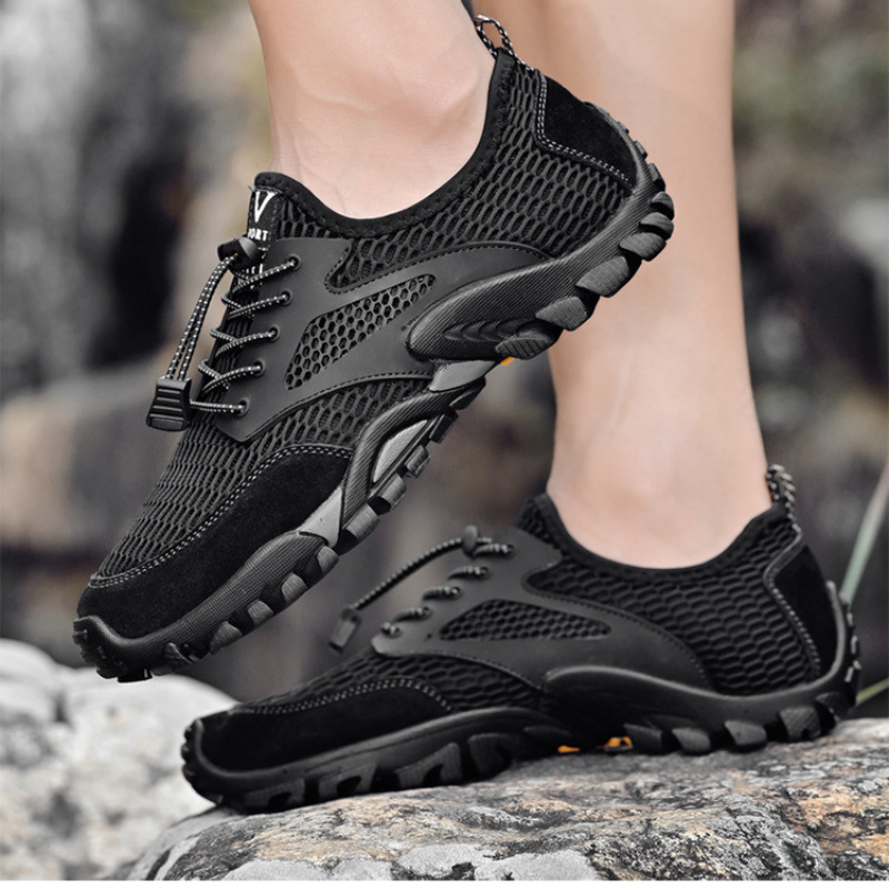 Popular Trendy Plus Size River Tracing Shoes Outdoor Shoes Mountaineering Casual Shoes Mens Shoes Quick Drying Shoes Fast Tie Tide Shoes 42 Size 43 Highquality & Affordable Temu details 2