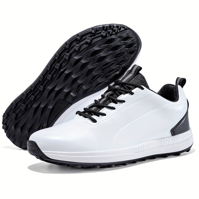 Spikeless Golf Shoes Men Waterproof Golf Shoes Comfortable Breathable Golf Footwear Mens Golf Sneakers Golf Walking Shoes Free Shipping On Items Shipped From Temu Temu details 1