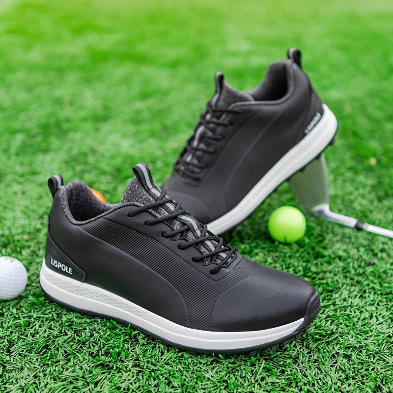 Spikeless Golf Shoes Men Waterproof Golf Shoes Comfortable Breathable Golf Footwear Mens Golf Sneakers Golf Walking Shoes Free Shipping On Items Shipped From Temu Temu details 6