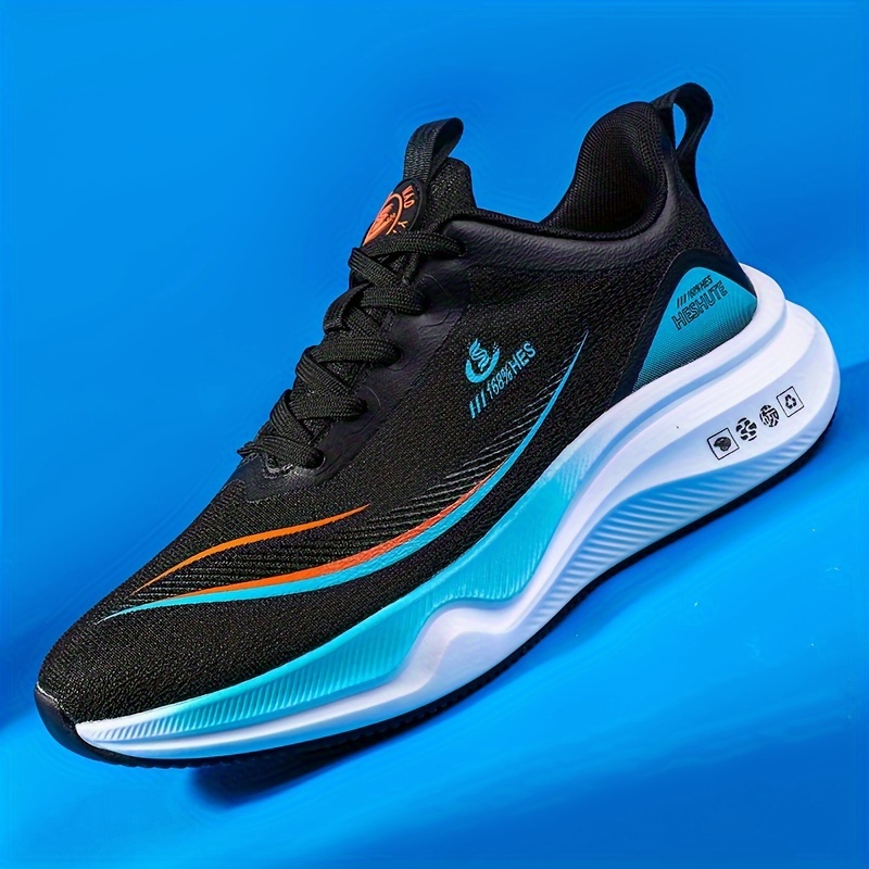 running shoes trendy lightweight shock absorption breathable details 1